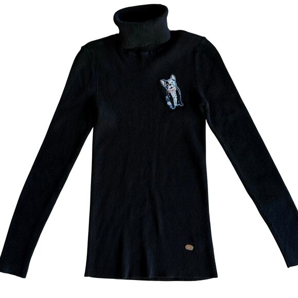 Ralph Lauren bulldog turtleneck Size XS - Picture 1 of 4